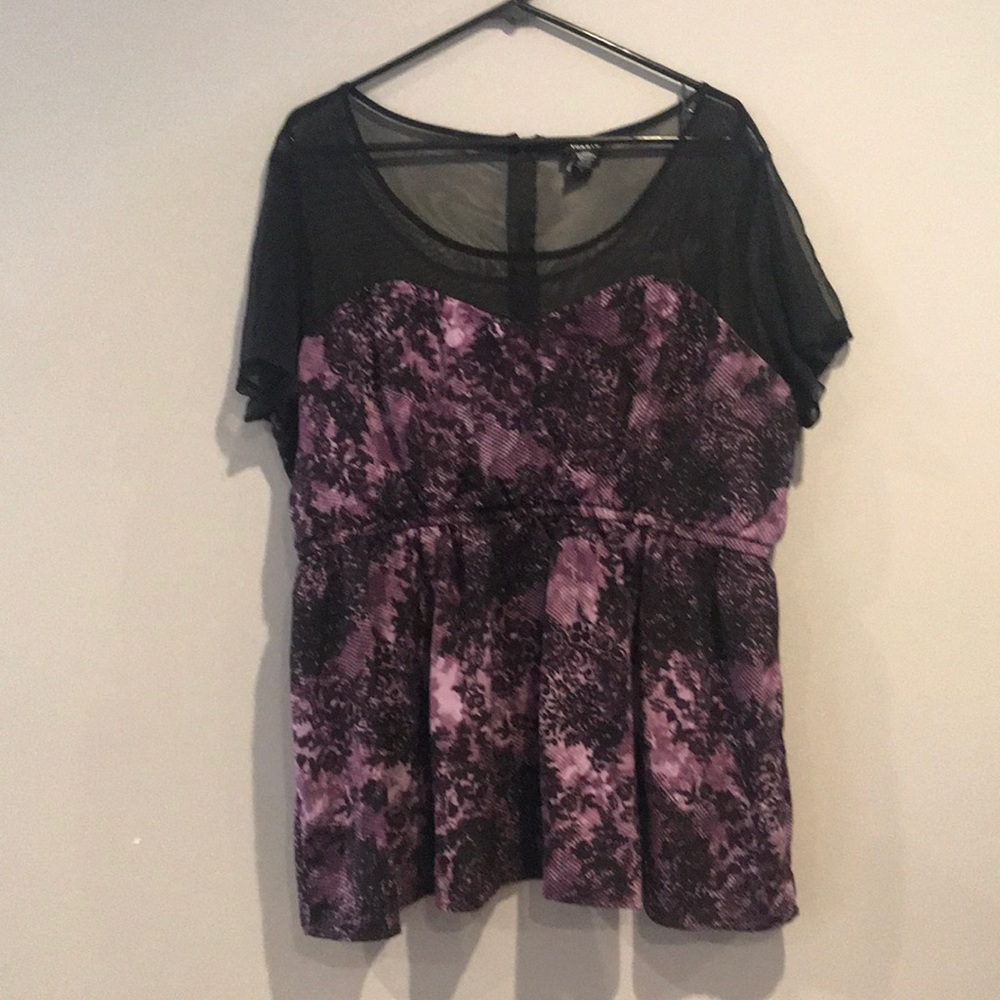 Torrid peplum shirt